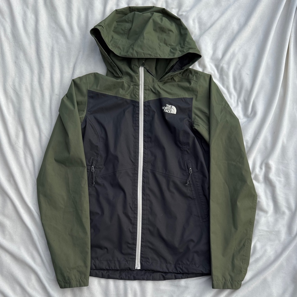 The north face green XS windbreaker jacket